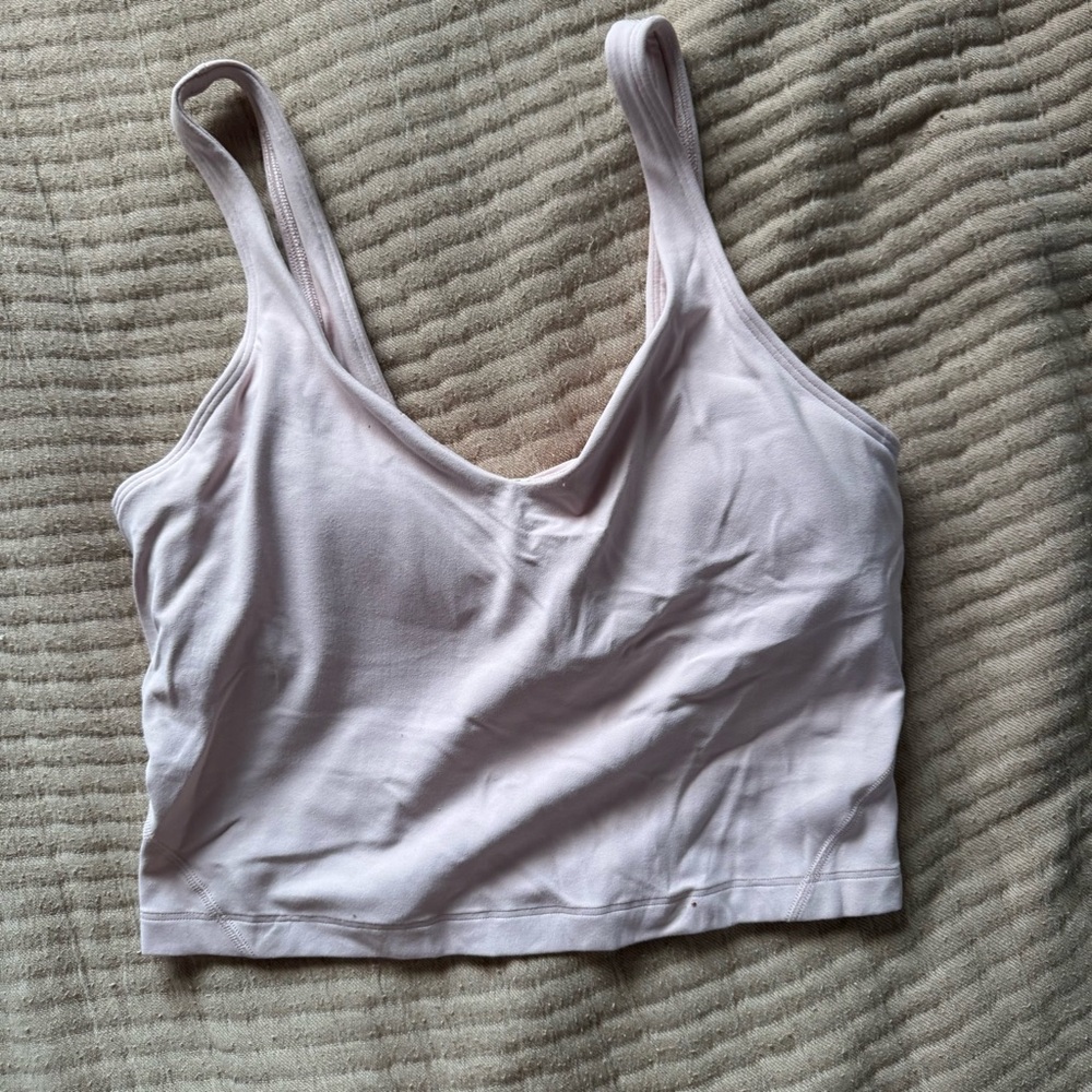Pink Lulu align tank